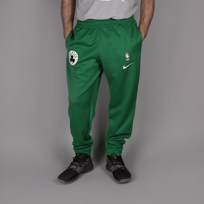 мужские зеленые брюки Nike NBA Boston Celtics AR9896-312 - цена, описание, фото 1